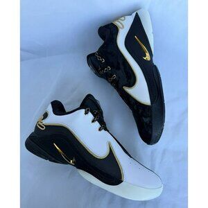 MEN'S NIKE LEBRON XXII BLACK / GOLD HV8454-100 BASKETBALL SNEAKERS